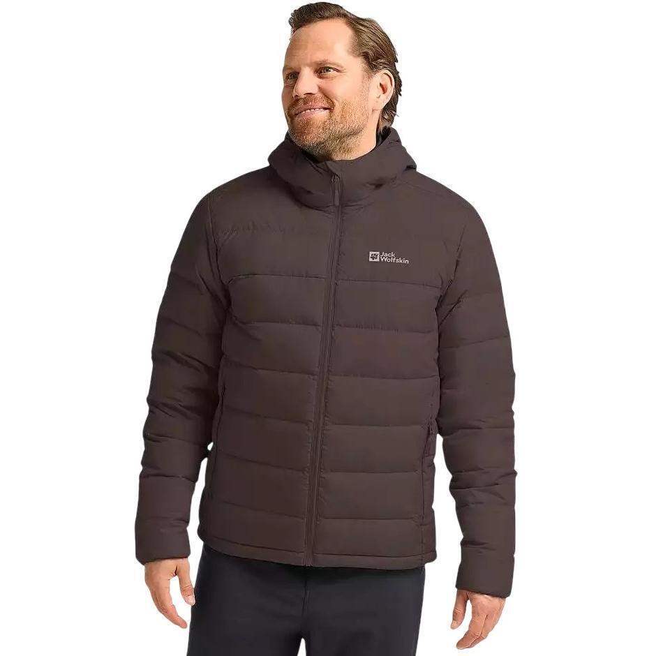 Пуховик мужской Jack Wolfskin Ather Down Hoody M Rds 1207671_D0108 L коричневый