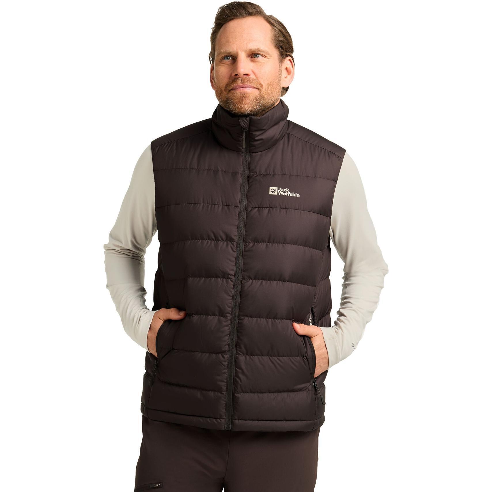 Жилет чоловічий Jack Wolfskin Ather Down Vest M Rds 1207691_D0108 L коричневийфото1