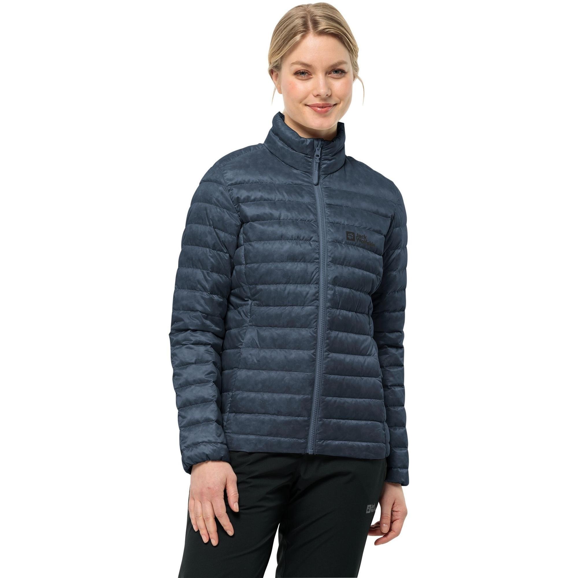 Пуховик женский Jack Wolfskin Pilvi Down Jkt W Rds 1207761_C0412 XL темно-синий фото 1