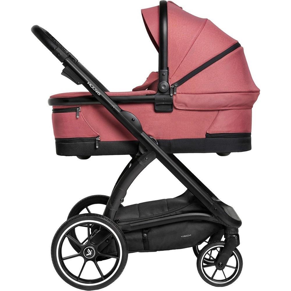 Коляска Muuvo 2в1 Trick Pure Pink (MTRICK-W-PURE-PINK-2W1)фото1