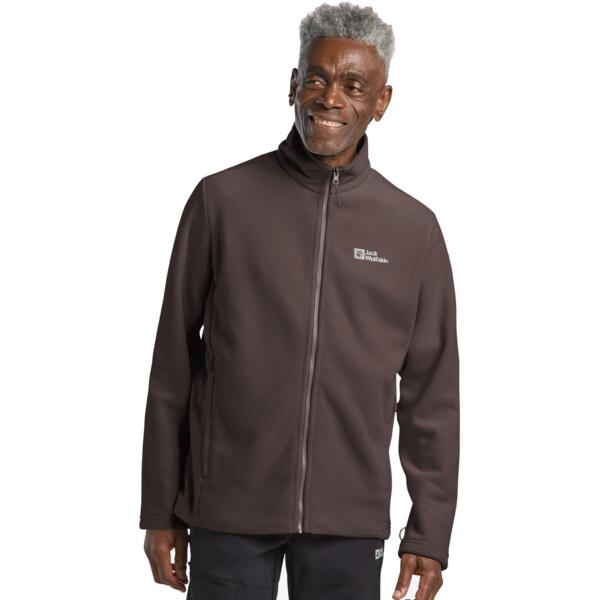

Кофта флисовая мужская Jack Wolfskin Winterstein Fz M 1711371_D0108 L коричневая
