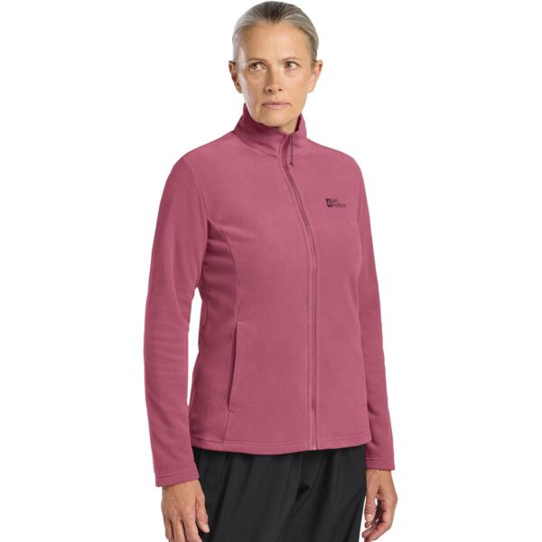 

Кофта флисовая женская Jack Wolfskin Taunus Fz W 1711391_5114 S розовая