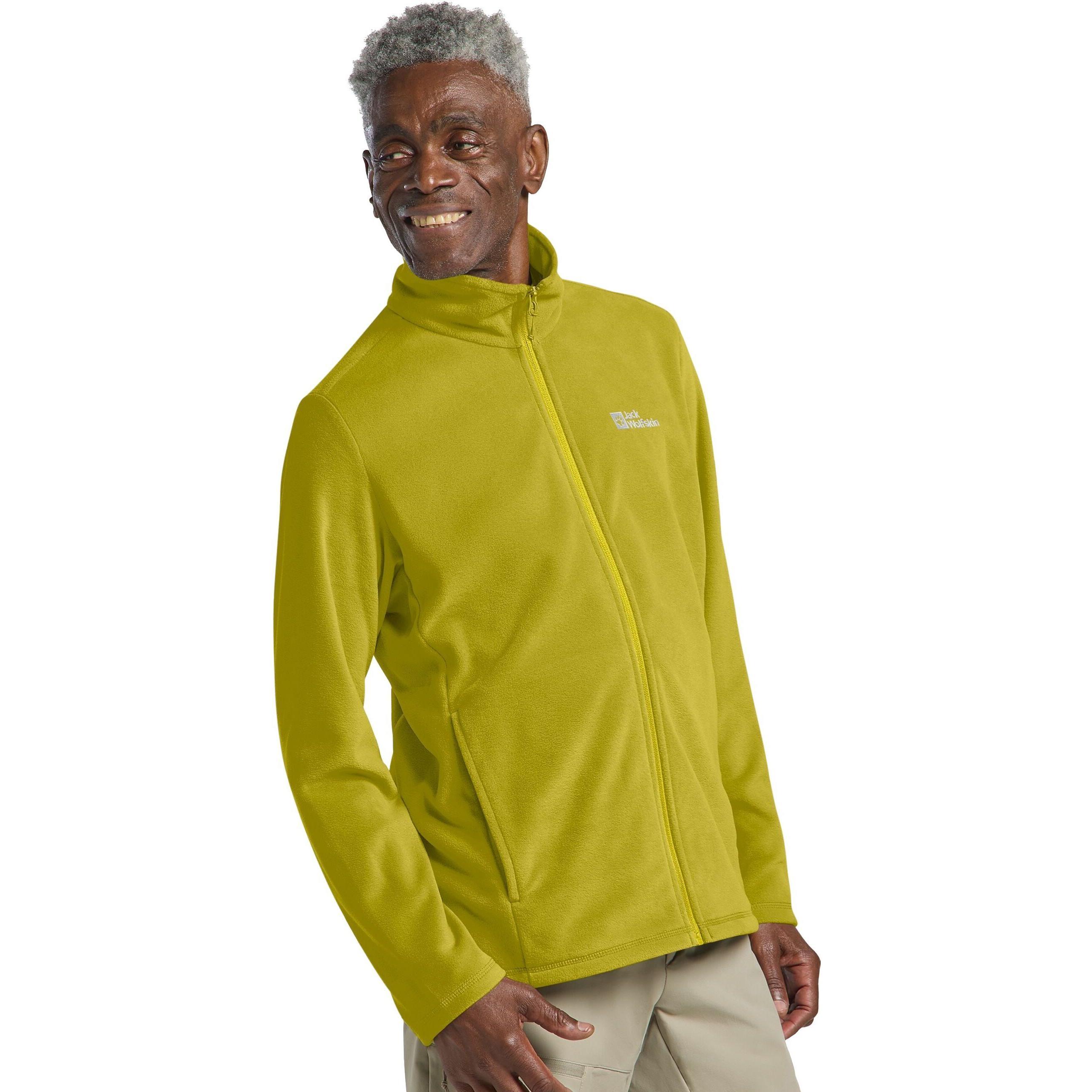 Кофта флісова чоловіча Jack Wolfskin Taunus Fz M 1711451_M0053 XXL жовтафото1