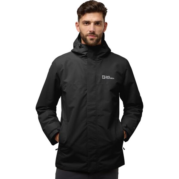 

Куртка мужская Jack Wolfskin Altenberg 3In1 Jkt M A61864_6000 M черная