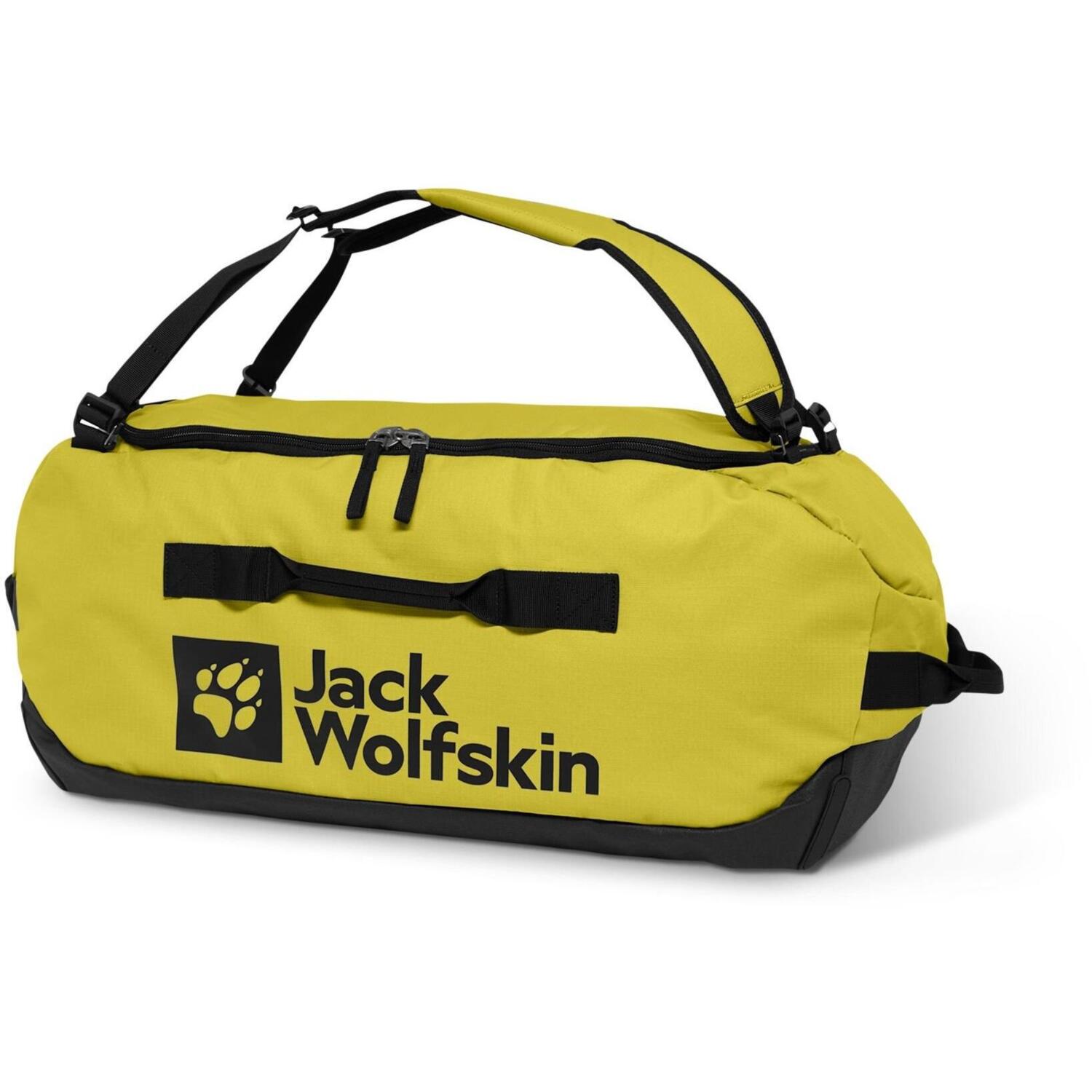 Сумка Jack Wolfskin All-In Duffle 65 A62112_M0053 желтая