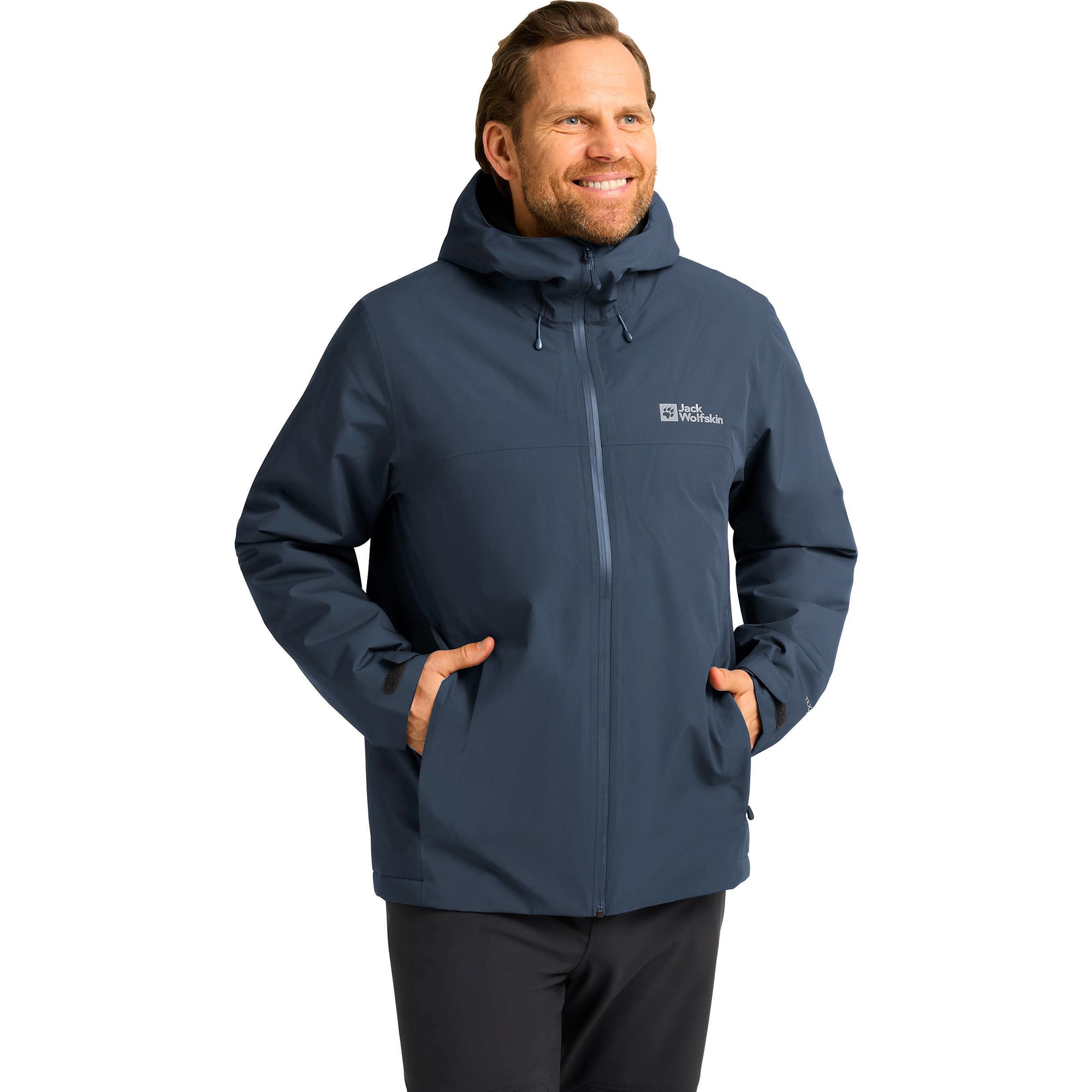 Утепленная куртка мужская Jack Wolfskin Wisper Ins Jkt M A61870_T0352 M синяя фото 1