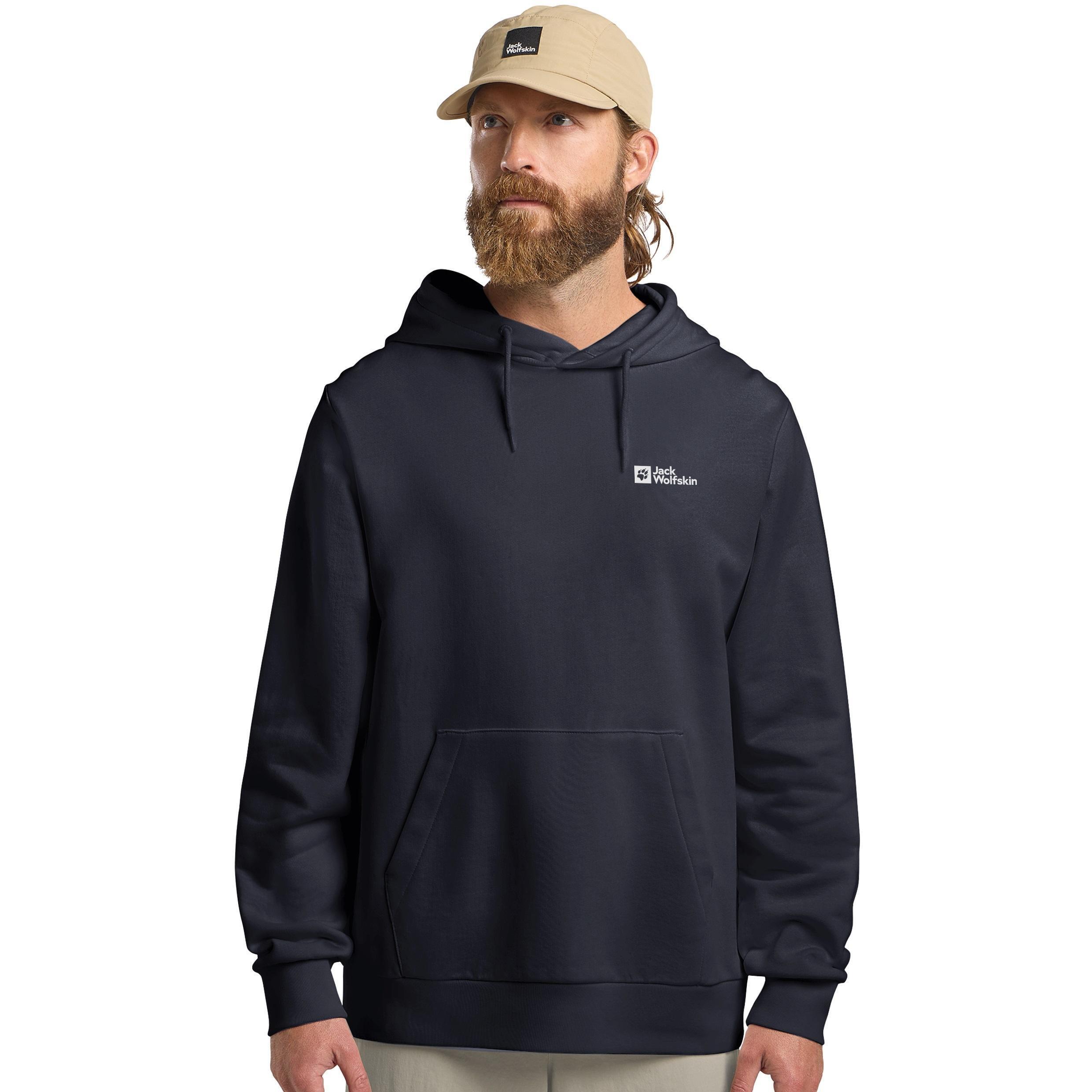 Худи мужское Jack Wolfskin Essential Hoodie M A63872_C0413 M синий фото 1