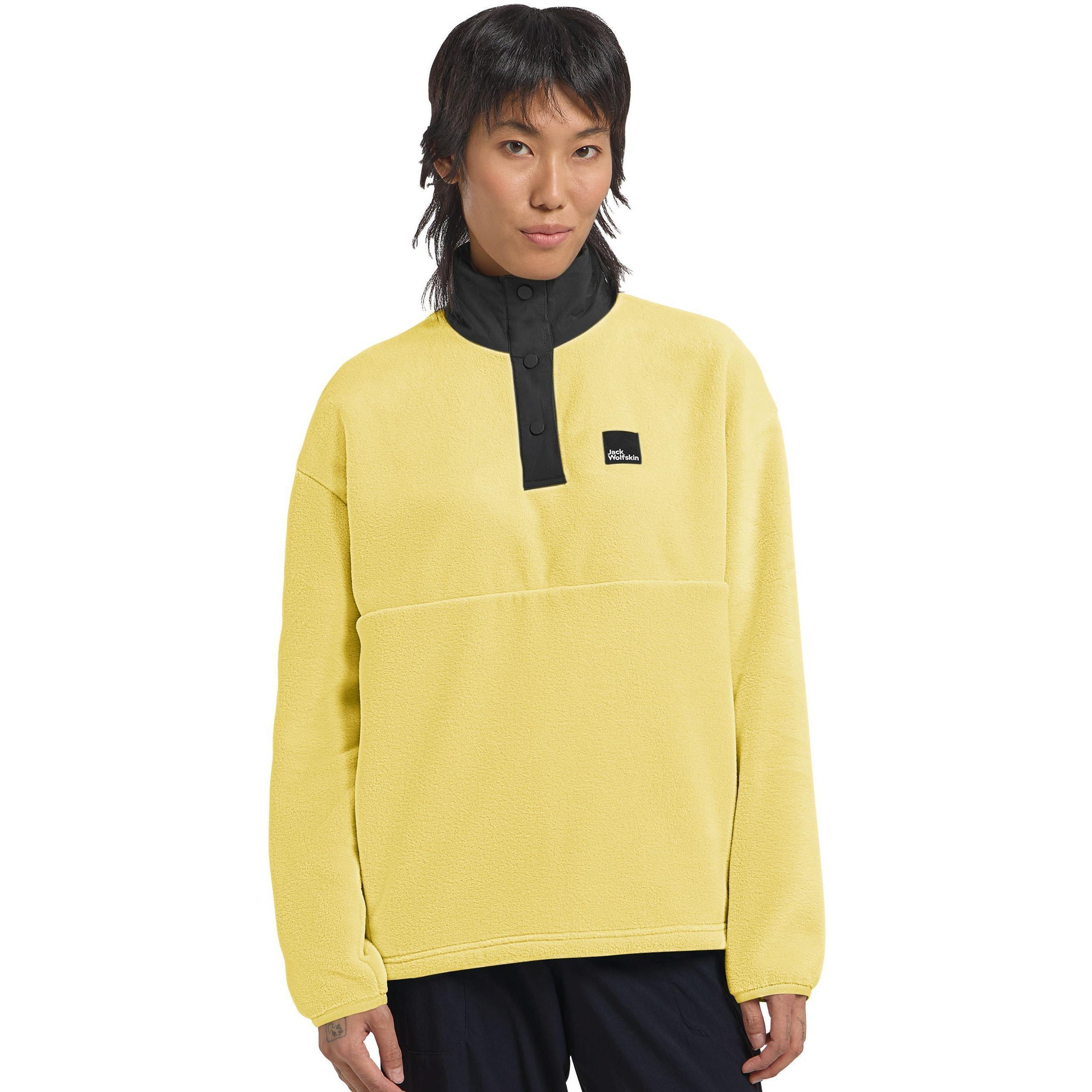 Кофта флісова жіноча Jack Wolfskin Sumetro Hz W A64110_M0064 S жовтафото1