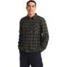Сорочка чоловіча Jack Wolfskin Lite Flannel Shirt M A65026_T0328 M хакі/чорна