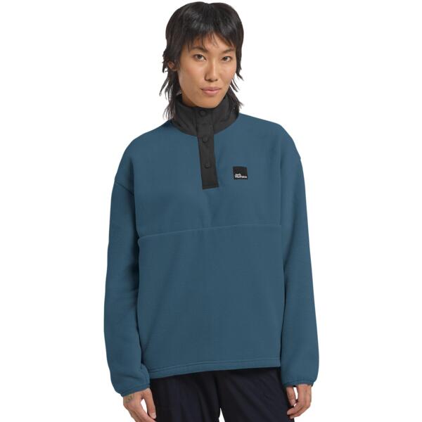 Кофта флисовая женская Jack Wolfskin Sumetro Hz W A64110_C0539 L синяя