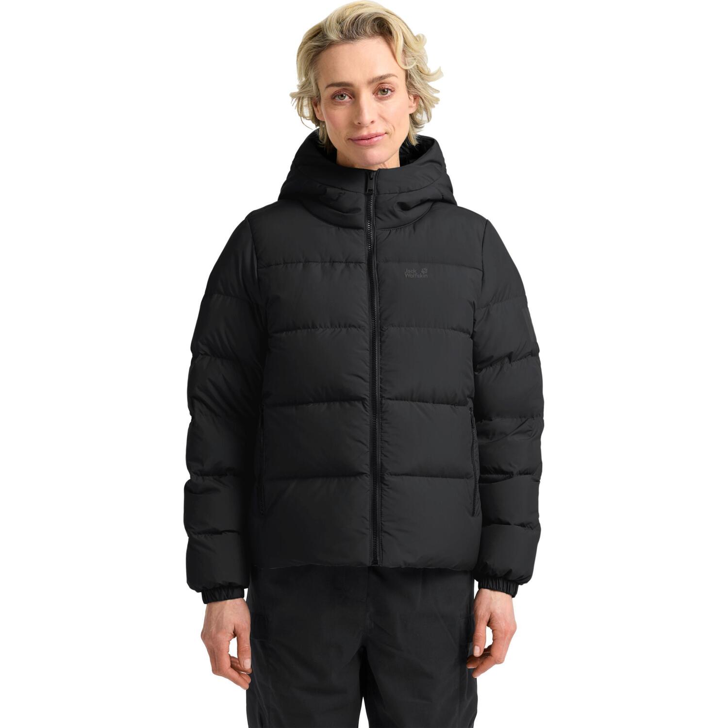Пуховик женский Jack Wolfskin Frozen Palace Jkt W Rds A65097_6000 XS черный