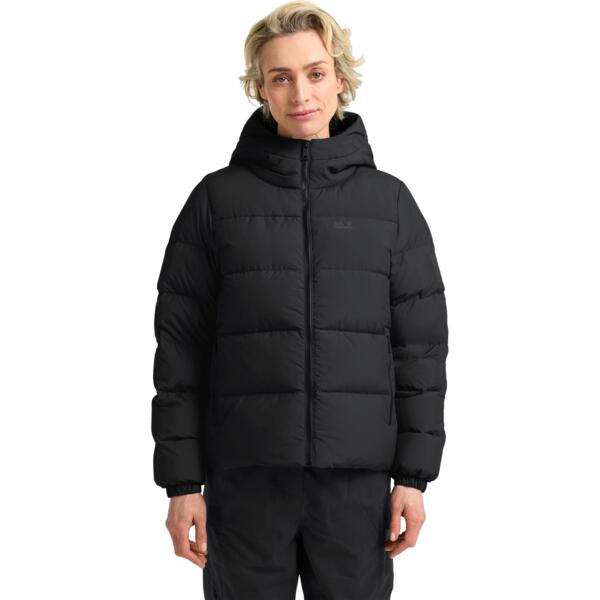 Пуховик женский Jack Wolfskin Frozen Palace Jkt W Rds A65097_6000 L черный