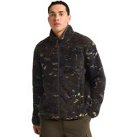 Кофта флисовая мужская Jack Wolfskin Stone Lite Aop Jkt M A65120_T0322 L коричневая/черная/желтая