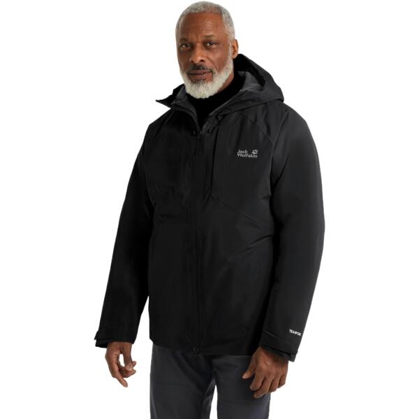 

Пуховик мужская Jack Wolfskin Icecape 2L Down Ins Jkt M Rds A65299_6000 XXXL черная