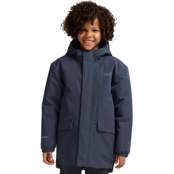 

Парка демисезонная детская Jack Wolfskin Canvey Jkt Kids A65314_C0412 128 синяя