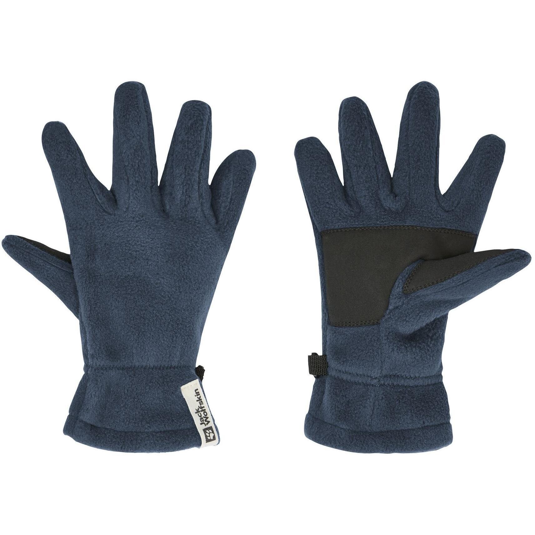 Рукавички дитячі Jack Wolfskin Fleece Glove K A65445_C0412 152 синіфото1