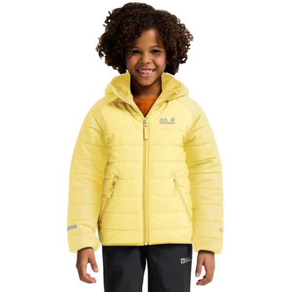 

Куртка детская Jack Wolfskin New Zenon Jacket K A65455_M0064 128 желтая