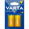 Батарейка VARTA LONGLIFE alkaline C(LR14) BLI 2 (04114101422)