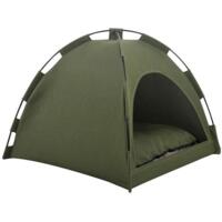 Палатка-лежанка Lapka для животных (LPK-01) зеленая