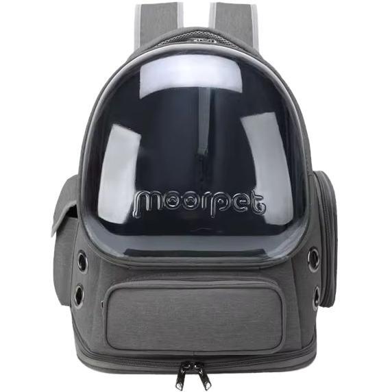 

Рюкзак-переноска для животных Lapka (LPK-02) серый