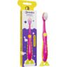 Зубная щетка детская премиум Nordics Dino 6900 Super Soft розовая