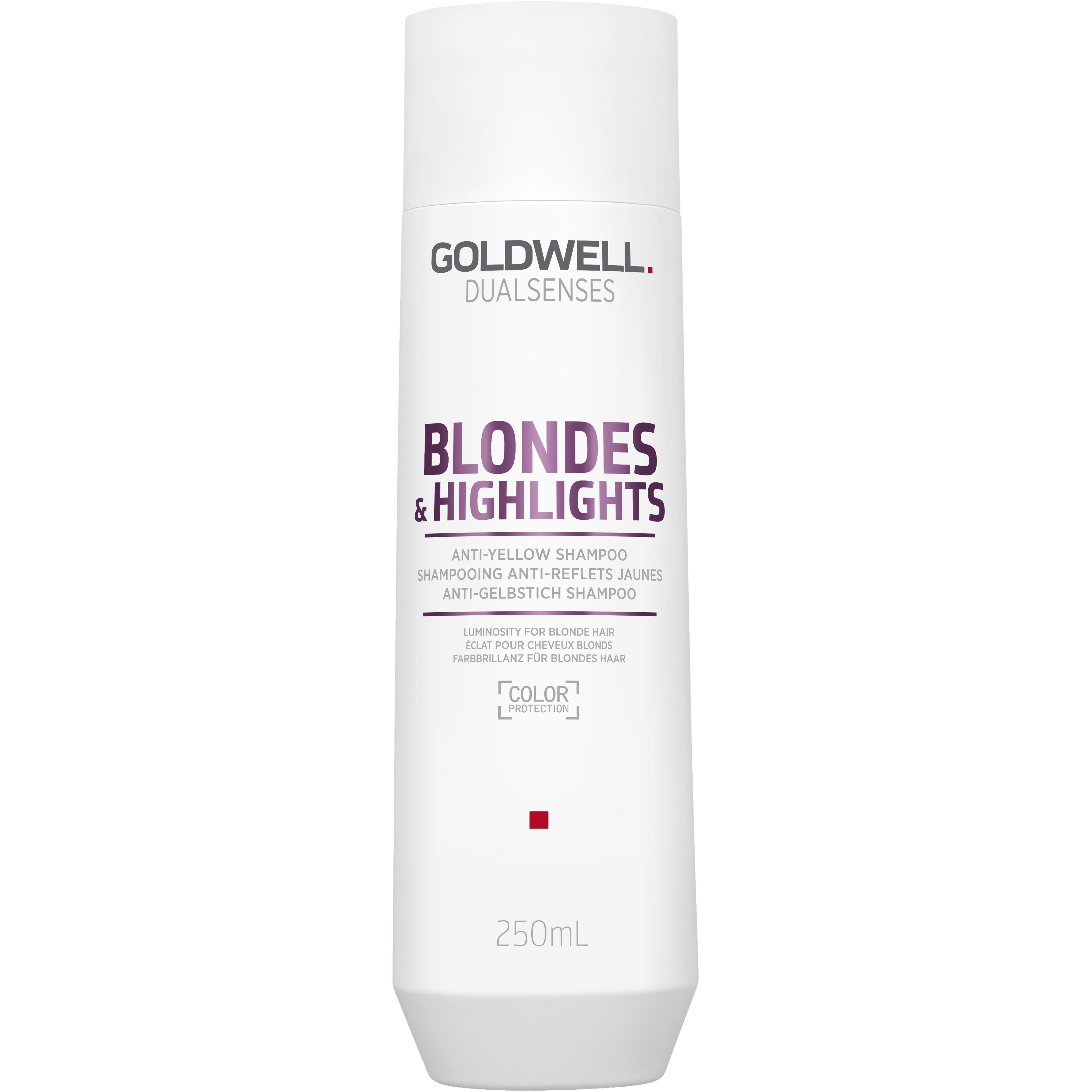 Шампунь против желтизны для осветленных волос Goldwell Dualsenses DSN Blondes&Highlights 250 мл фото 1