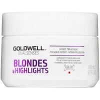 Маска 60 секунд відновлююча для нейтралізації жовтизни Goldwell Dualsenses DSN Blondes&Highlights 200 мл