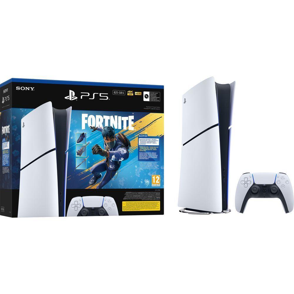 Игровая консоль PlayStation 5 Slim Digital Edition (Fortnite Flowering Choas Bundle) фото 1