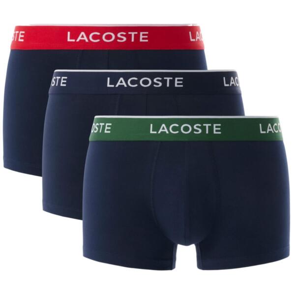 

Мужские труси-боксеры Lacoste 5H1297HY0 XL 3 шт. хаки