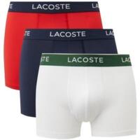 Мужские спортивные боксеры Lacoste 5H2394LAW M 3 шт. черные/темно-синие