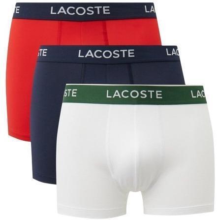 Чоловічі боксери спортивні Lacoste 5H2394LAW M 3 шт. чорні/темно-синіфото1