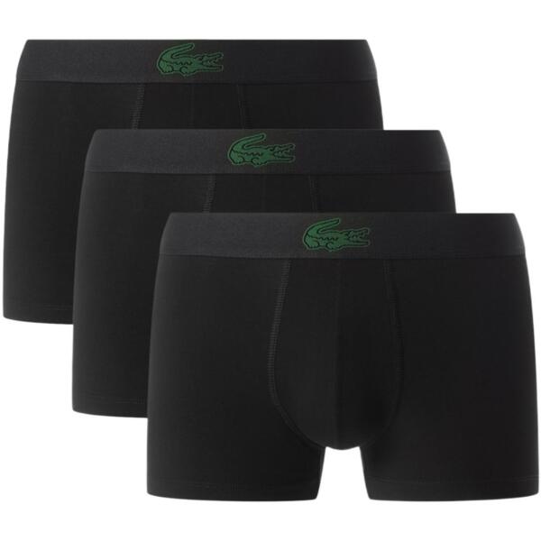 

Мужские труси-боксеры Lacoste 5H4962031 XL 3 шт. черный-антрацит