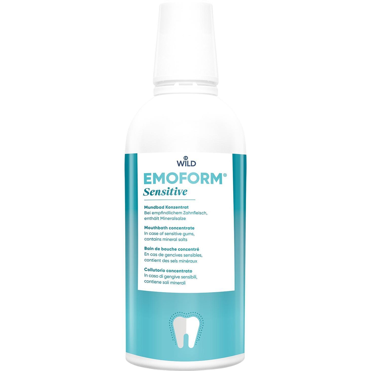 Ополаскиватель для полости рта Emoform Для чувствительных зубов концентрат 500 мл фото 1