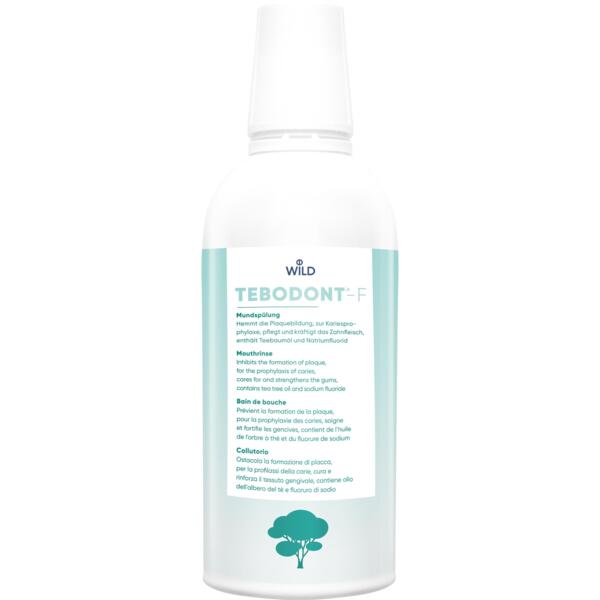 Ополаскиватель для полости рта Tebodont-F с фторидом 500 мл
