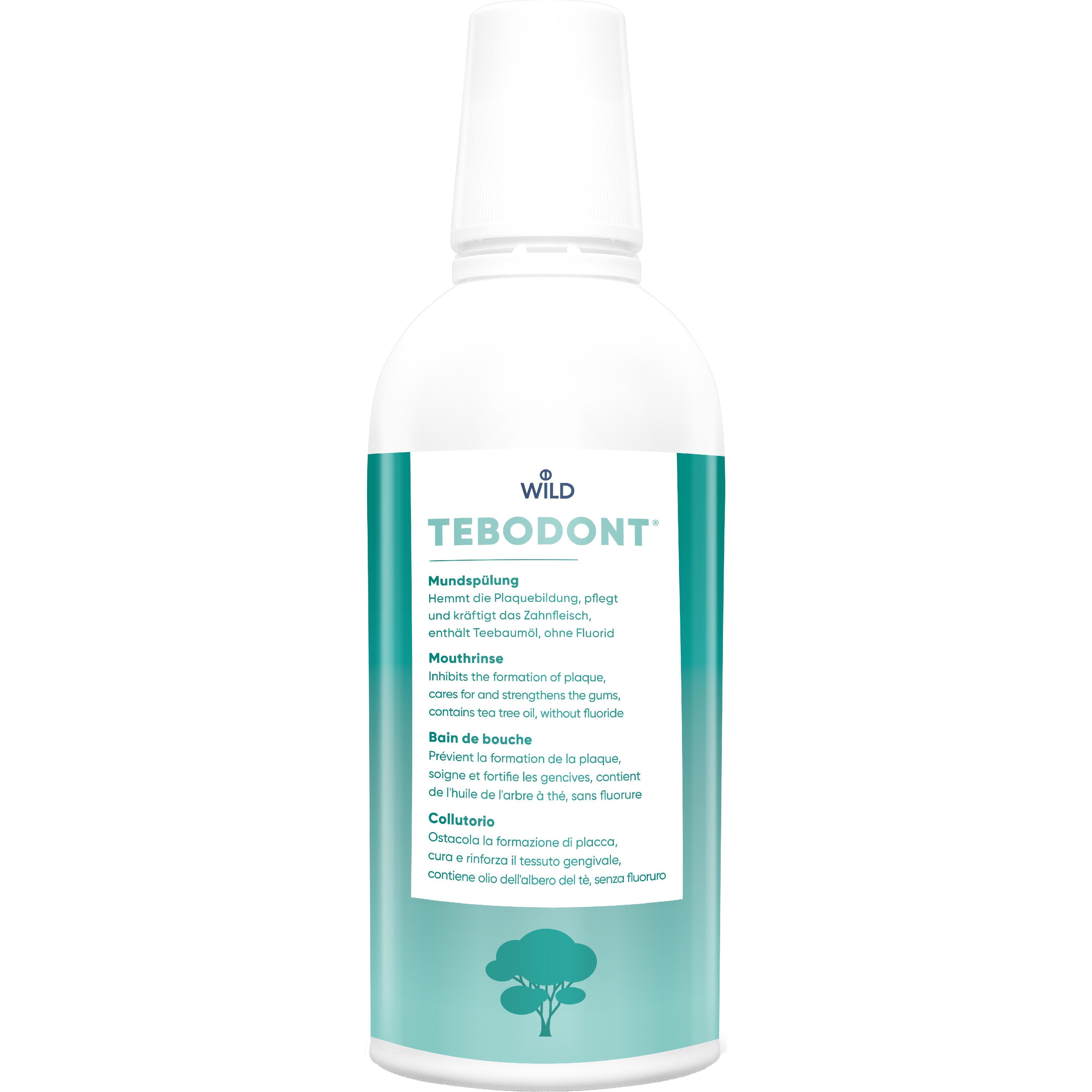 Ополіскувач для порожнини рота Tebodont без фториду 500 млфото1