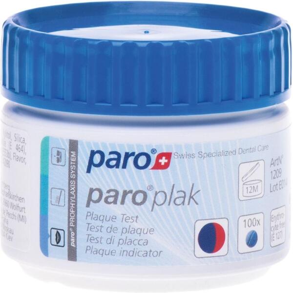 

Таблетки для индикации налета Paro PLAK 100 шт