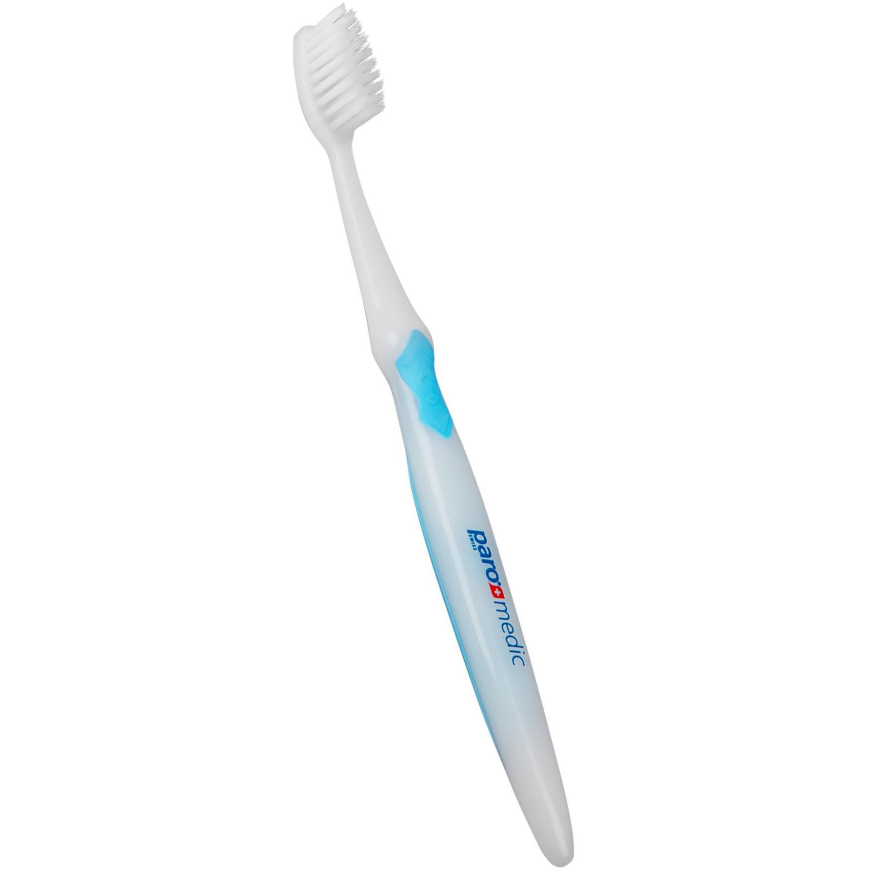 Зубная щетка Paro Toothbrush Medic голубая фото 1