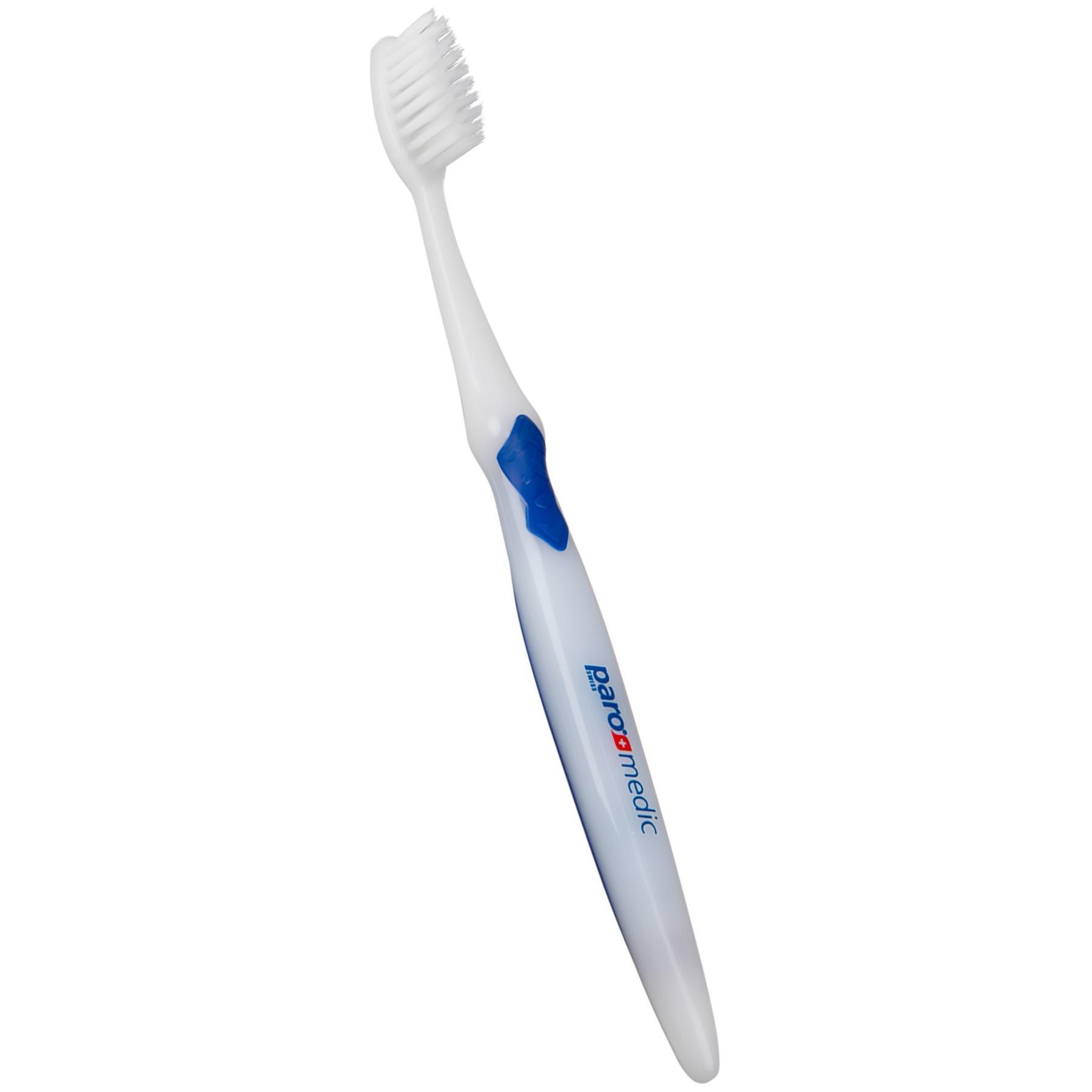 Зубная щетка Paro Toothbrush Medic синяя фото 1