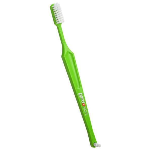 Зубная щетка Paro Toothbrush M27L монопучковая салатовая фото 1