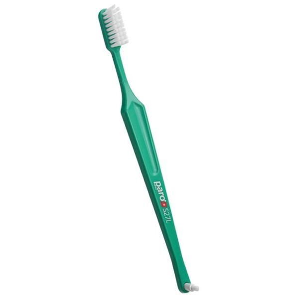 Зубная щетка Paro Toothbrush S27L монопучковая зеленая фото 1