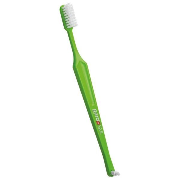 Зубная щетка Paro Toothbrush S27L монопучковая салатовая фото 1