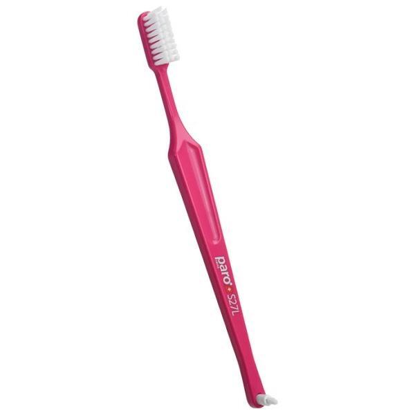 Зубная щетка Paro Toothbrush S27L монопучковая розовая фото 1