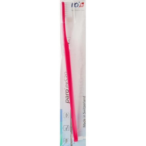 

Зубная щетка Paro Toothbrush exS39 монопучковая полиэтиленовая упаковка розовая