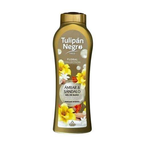 Гель для душа Tulipan Negro Floral парфюмированный Янтарь и сандал 650 мл фото 1