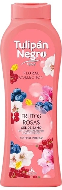 Гель для душа Tulipan Negro Floral парфюмированный Розовые фрукты 650 мл фото 1