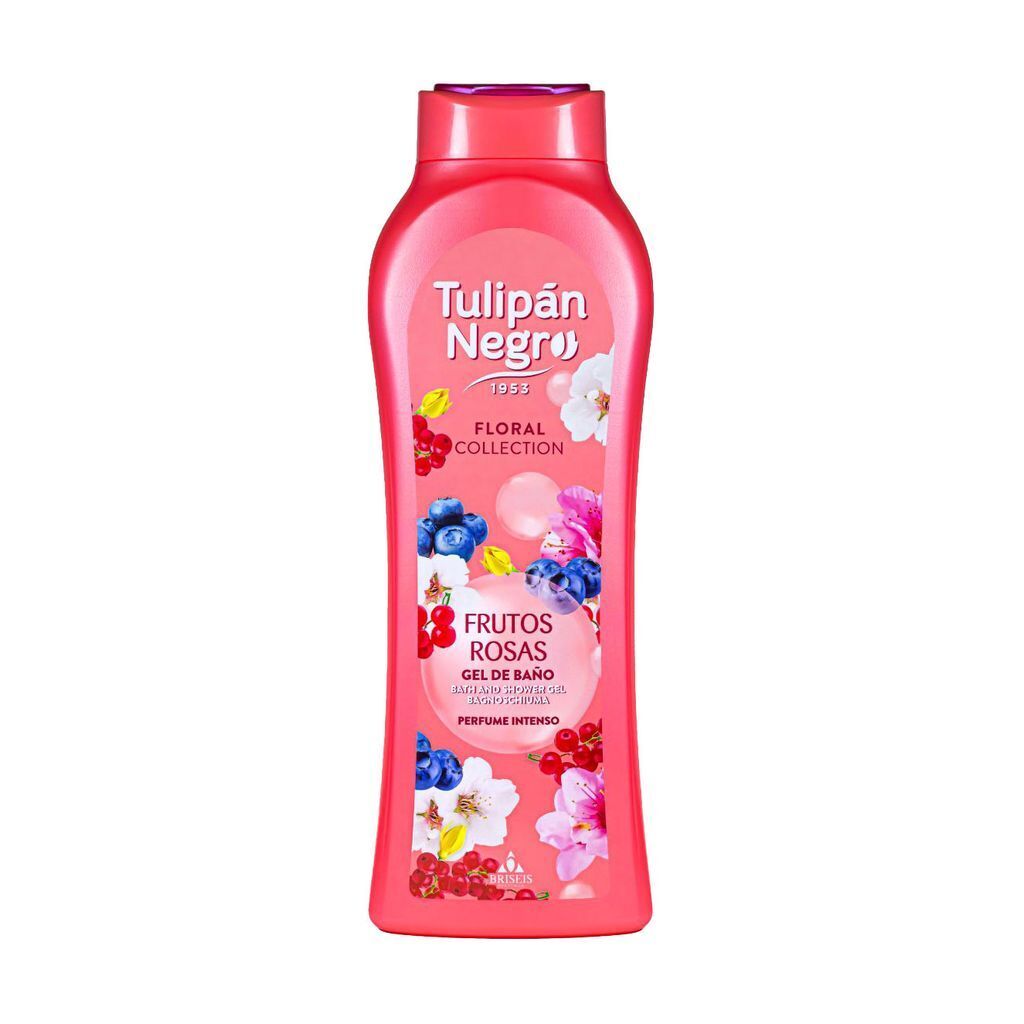 Гель для душа Tulipan Negro Floral парфюмированный Розовые фрукты 650 мл фото 1