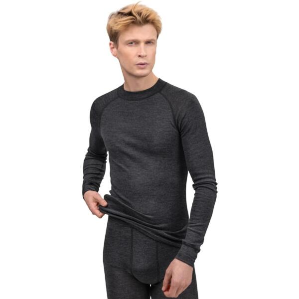 Нательное белье мужское Thermowave Merino Warm 12WARM411-970 S темно-серое фото 