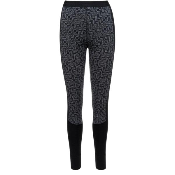 

Термоштаны женские Thermowave Merino Snowfall 21FLOW752-972 S черно/серые