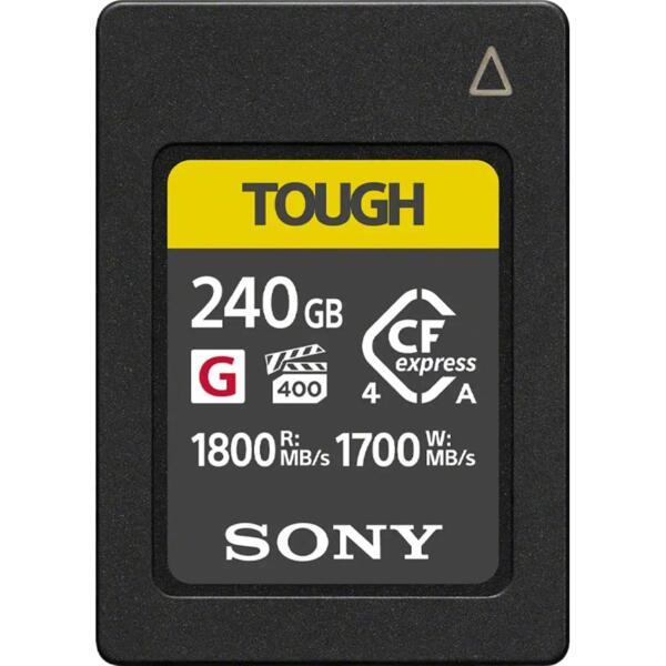 

Карта памяти Sony CFexpress Type A 240GB R800/W700MB/s Tough (CEAG240T.CE7)