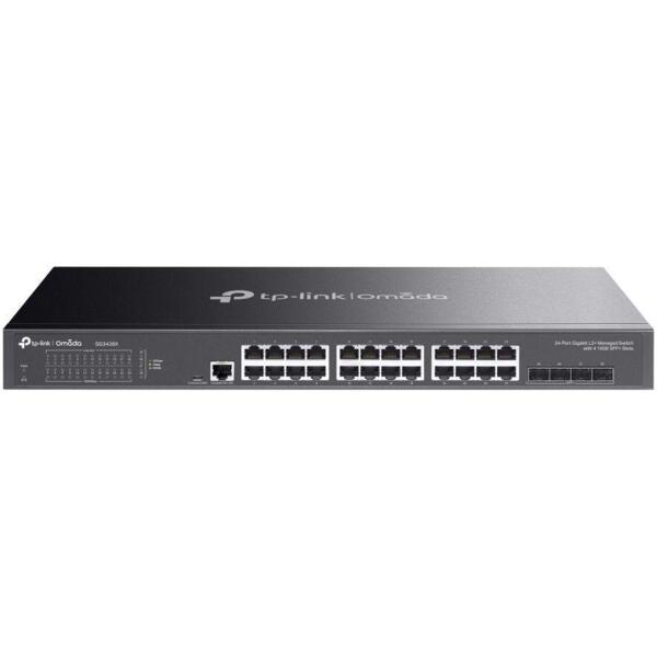 

Коммутатор TP-LINK SG3428X 24xGE, 4xSFP+, Управляемый L2 (SG3428X)